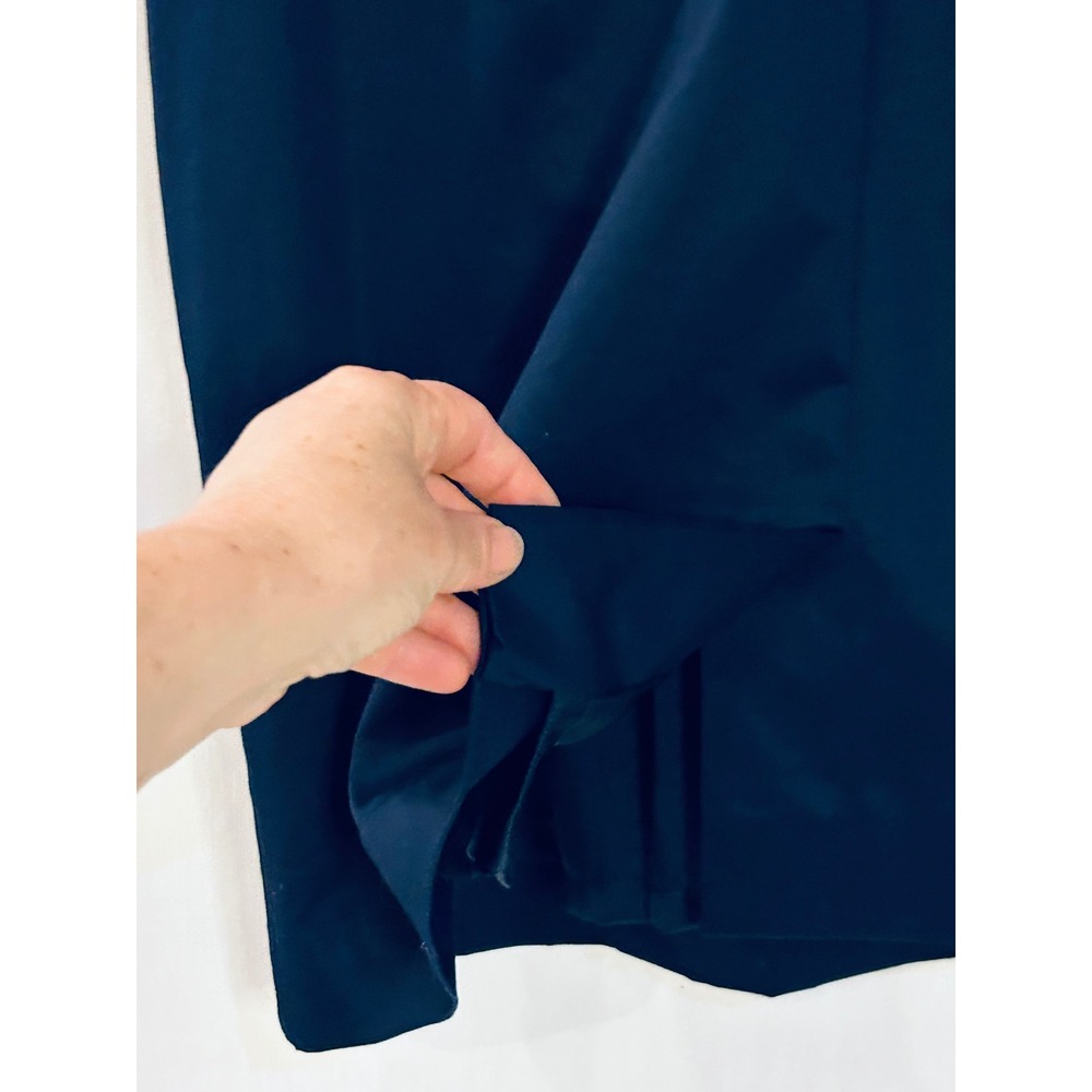 Black Rhinestone Sheath Dress Sheer Flutter Sleeve V-Back Cocktail Dress - Picture 8 of 10